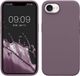 kwmobile telefoonhoesje geschikt voor Apple iPhone 17e / iPhone 16e - Hoesje met siliconen coating - Smartphone case in Bleke iris