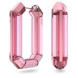 Swarovski Lucent oorbellen, paar oorbellen, roze