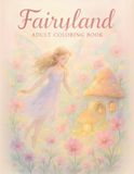 Fairyland Coloring Book for Adults: 50 Enchanted Fairies, Cottages and Gardens, One Per Page