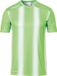 Uhlsport Chemise à Manches Courtes Stripe 2.0 Enfants - Fluo Vert / Blanc | Taille : 140