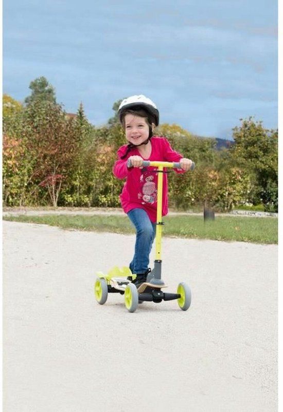 Smoby Step - Houten step - Zwart/Groen/Grijs - 50 kg - 4 wielen