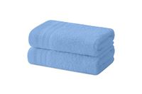 Degrees home Set van 2 handdoeken, badhanddoeken, kleine handdoeken, 100% katoen, 480 g/m², 30 x 50 cm
