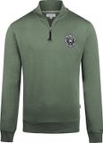 McGregor Half Zip Trui Groen - Maat XXL - Heren - Pullovers