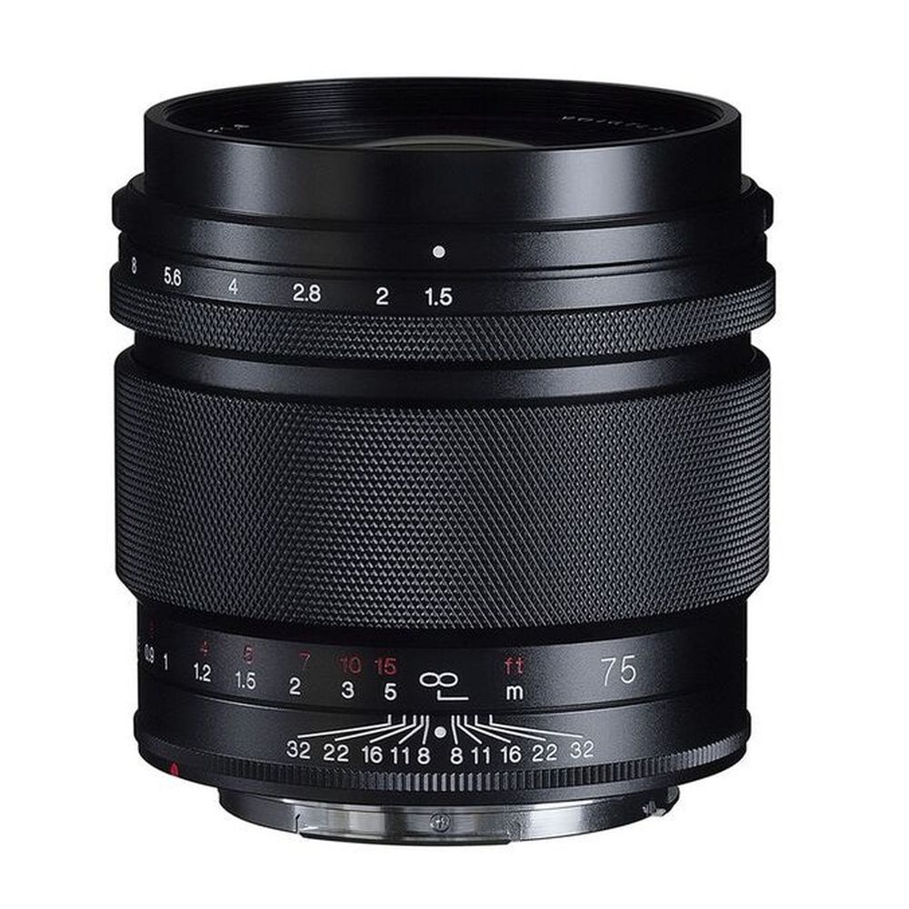 Voigtländer Nokton 1.5/75mm Canon RF-mount asferisch - Zwart