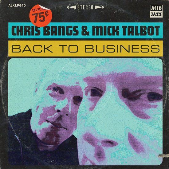 Back Chris Bangs & Mick Talbot - Back To Business (LP)