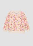 s.Oliver Pull fleuri écru