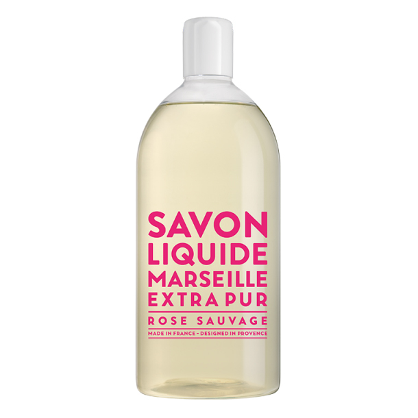 Compagnie de Provence Savon de Marseille vloeibare handzeep Extra Pur Rose Sauvage 1 liter navulling