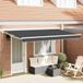 Maison Exclusive - Pare-soleil manuel, 4 x 2 mètres, anthracite, 100% polyester