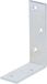 Alberts 847371 Balkhoek | Sendzimir verzinkt | 75 x 100 x 30 mm | Set van 50