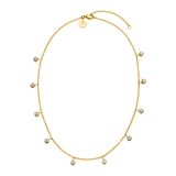 PURELEI Ketting 'Nani' goud / transparant