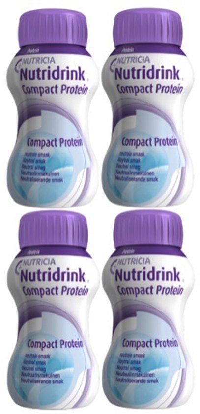 Nutridrink Compact Protein Neutraal 4X125ml