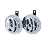 HELLA 3CB 004 811-091 Klaxon - 12V - 114dB(A) - Plage de fréquences : 280/330Hz - Couleur du boîtier : Noir - Ensemble