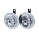 HELLA 3CB 004 811-091 Klaxon - 12V - 114dB(A) - Plage de fréquences : 280/330Hz - Couleur du boîtier : Noir - Ensemble