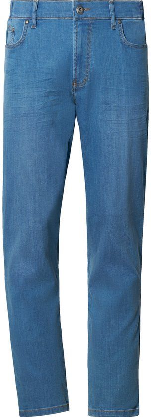 Jan Vanderstorm heren Jeans Met Lage Taille - 34 - blauw - Plus Size