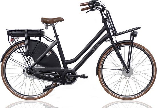 Villette l' Urban Elektrische Transportfiets - 28 inch - Zwart - 51 cm - 13Ah - Nexus 7
