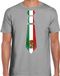 Bellatio Decorations Chemise de déguisement pour hommes - cravate Mexique - gris - supporter - fête à thème XL