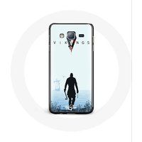 Maniacase Hoesje voor Samsung Galaxy Grand Prime Vikings Series Seizoen 6 Ragnar Lothbrok De 2022 Trailer