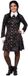 Rubie's Wednesday Addams Too Cool For School Jurk voor Dames - Zwart - Maat S