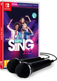 Plaion Let's Sing 2023 + 2 Microphones - Nintendo Switch