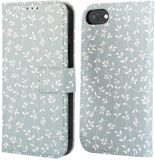 imoshion Design Bookcase smartphone - Smoke Green Flowers