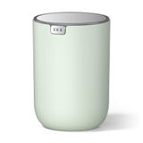 EKO Fandy 0,4 Gal/1,5 l Mini Tafelblad Prullenbak met Schommeldeksel, Desktop Prullenbak voor Badkamer Aanrecht, IJdelheid, Koffie of Kantoor, Kleine Vuilnisbak (Sage)
