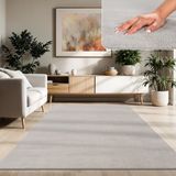 Paco Home Moderne woonkamer tapijt kortpolig wasbaar zacht uni effect bont antislip 200x280 cm