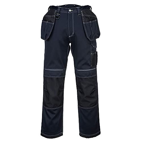 Portwest PW3 Werkbroek met holsterzakken T602 - Marine/Zwart - 32