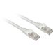 Sharkoon Patchkabel. SFTP Cat7a, weiß, 7,5 Meter, LSOH