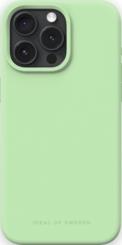 iDeal of Sweden Silicone Case iPhone 15 Pro Max - Mint