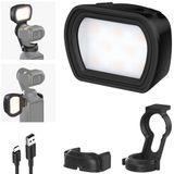 NEEWER BASICS Magnetisch hulplicht, compatibel met DJI OSMO Pocket 3 Gimbal Camera Creator Combo, USB C oplaadbare mini LED vulverlichting bevestiging voor selfie vlog video-opname, M21 zwart