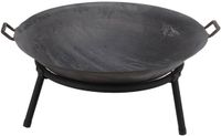 Ambiance Koopman Gietijzeren vuurschaal 60cm zwart