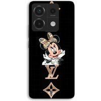 Maniacase Coque Pour Xiaomi Redmi Note 13 Pro 5g Minnie LV fond noir