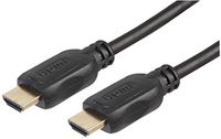 Premium Pro Signal Premium High Speed 4K UHD HDMI Lood met Ethernet, Mannelijk naar Mannelijk, Goud Contacten, 3m Zwart