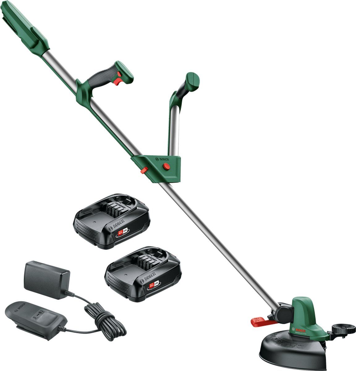 Bosch UniversalGrassCut 18V-260 Grastrimmer - 2x 18V (2.0 Ah) accu & lader