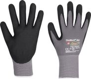 Honeywell Handschoen | maat 6 grijs/zwart | nylon/elastan/nitrilschuim | EN 388 PSA-categorie II | 10 paar
