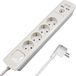 FeinTech Multiprise avec USB et prise plate - Multiprise 4 prises avec interrupteur