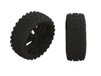 Horizon Dboots '2HO' Tire Set Glued Gun Metal (2)