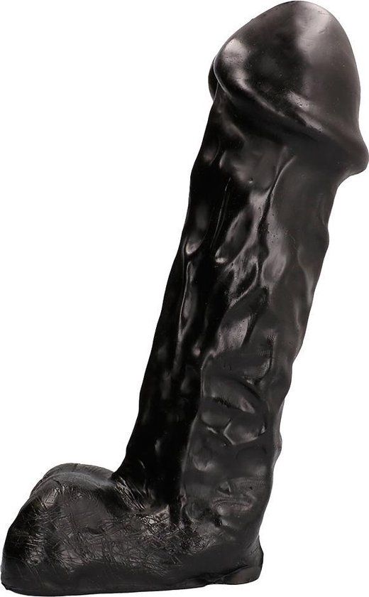 Medal of Honour - Black Anal Dildo - Black - PVC - For Women