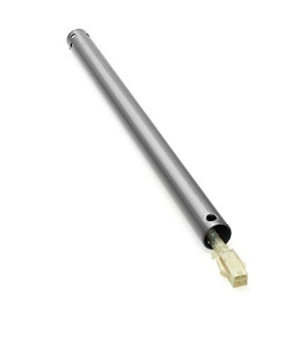 Westinghouse Lighting 6564340 verlengstang metaal, zilver, 30,5 x 2,18 x 2,18 cm