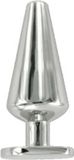 Black Label - Stainless Steel Butt Plug S