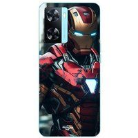 Maniacase Hoesje Oppo A57s 4G Iron Man gevecht