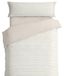 Literie pour bébé, rayures, beige, 150-160 cm