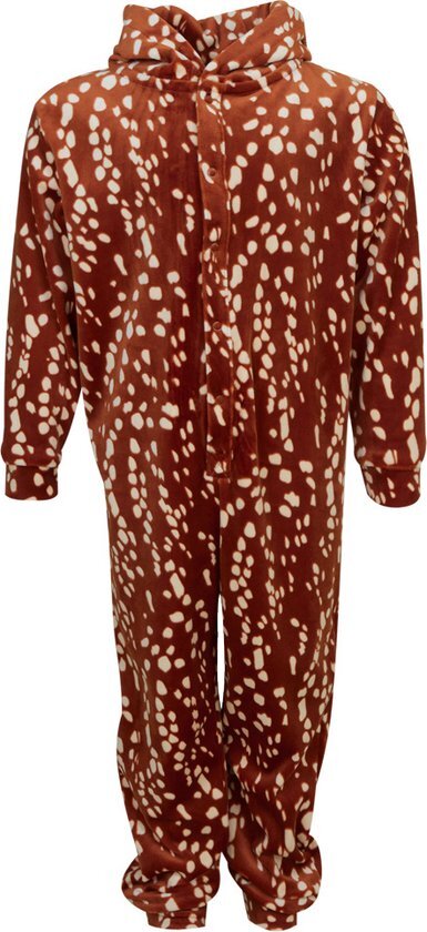 SOMEONE DUTJE-SG-66-A Meisjes Onesie - COGNAC - Maat 104