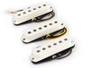 Lollar 10-202-11514 Set Van Drie Sixty Four S Single Coil Pickups - manche / milieu / chevalet, pôles plats, parchemin