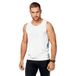 Débardeur de sport pour hommes - Maillot sans manches - Blanc - Vêtements pour hommes - T-shirts sans manches - Vêtements de sport XL