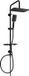 Mexen T54 Colonne de douche, Noir/Chrome