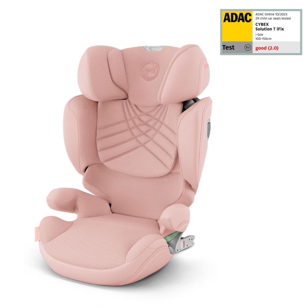 Cybex Autostoel Solution T i-Fix Plus Peach Pink/Light Pink