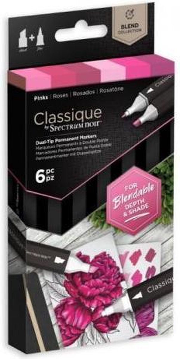 Crafter's Companion Classique (6PC) - Pinks