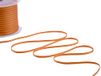 Furlanis - Dubbel satijnen lint, Italiaanse stof - perzikoranje, 3 mm x 50 m