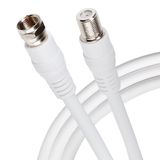 Maplin MAVFF002-030 coax-kabel 3 m F-type Wit